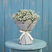 Букет цветов из:  Гипсофила #REPLACE_PRED# Новолабинской
