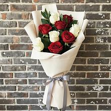 Букет цветов из:  Розы в Новолабинской