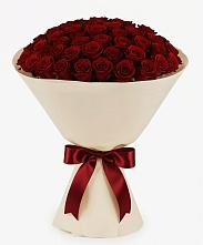 Букет 101 Бордовая роза Блэк Бакарра #REPLACE_PRED# Новолабинской