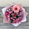Букет цветов из: Розы, Герберы и Хризантемы в Новолабинской