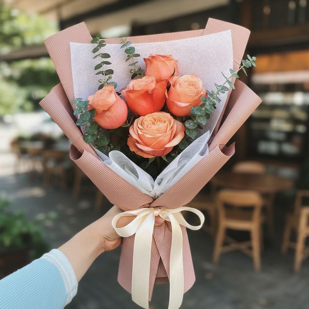 Букет цветов из: Розы в Новолабинской