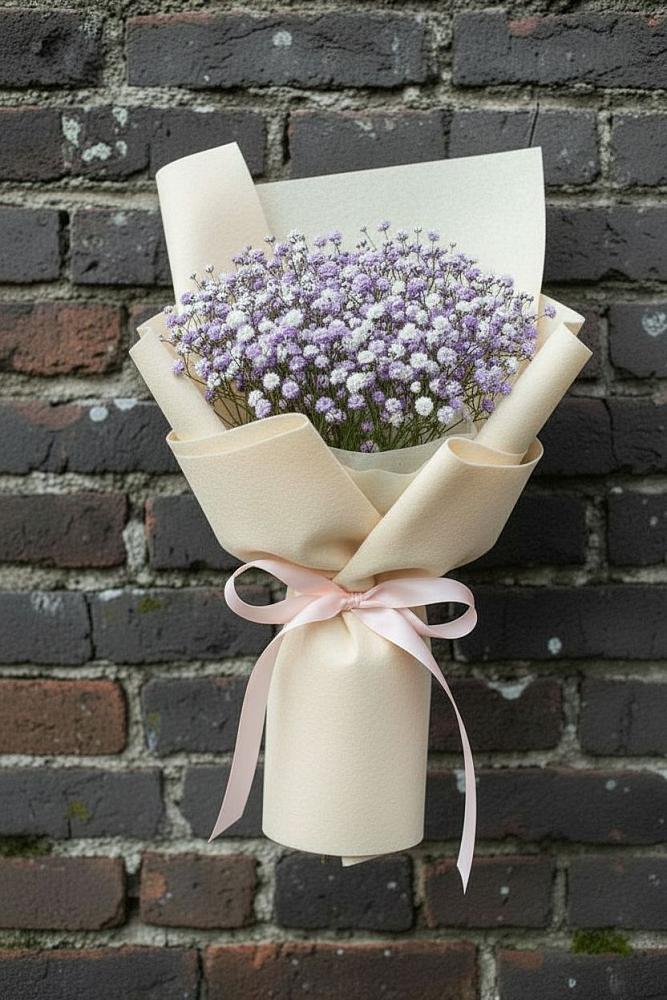 Букет цветов из: Гипсофила в Новолабинской