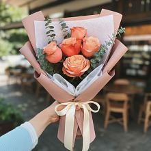 Букет цветов из:  Розы в Новолабинской