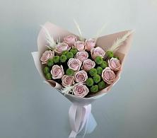 Букет цветов из:  Розы и Хризантемы в Новолабинской