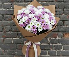 Букет цветов из:  Хризантемы #REPLACE_PRED# Новолабинской