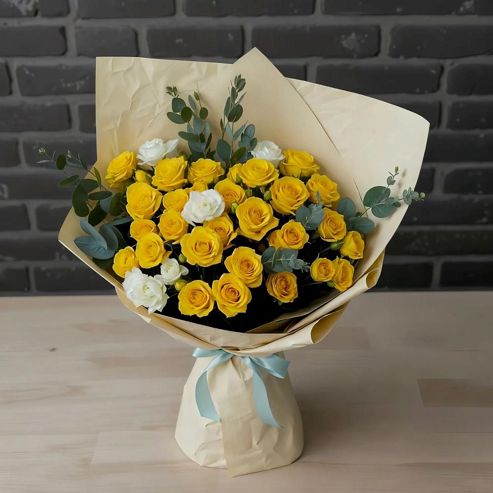 Букет цветов из: Розы в Новолабинской