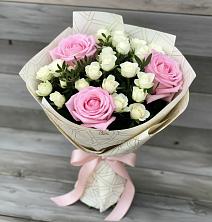 Букет цветов из:  Розы в Новолабинской