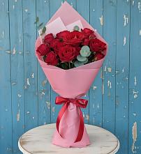 Букет цветов из:  Розы в Новолабинской