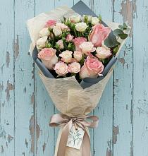 Букет цветов из:  Розы #REPLACE_PRED# Новолабинской