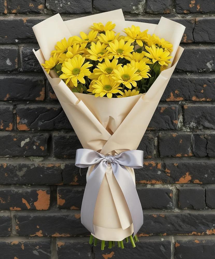 Букет цветов из: Хризантемы в Новолабинской