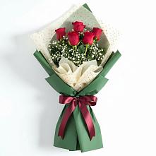 Букет цветов из:  Розы в Новолабинской