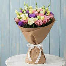 Букет цветов из:  Лизиантусы #REPLACE_PRED# Новолабинской