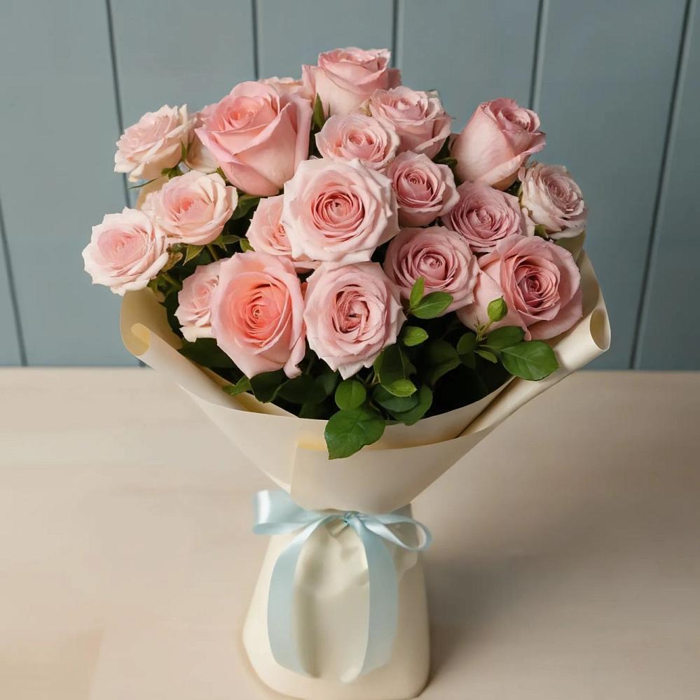 Букет Розовый шарм в Новолабинской