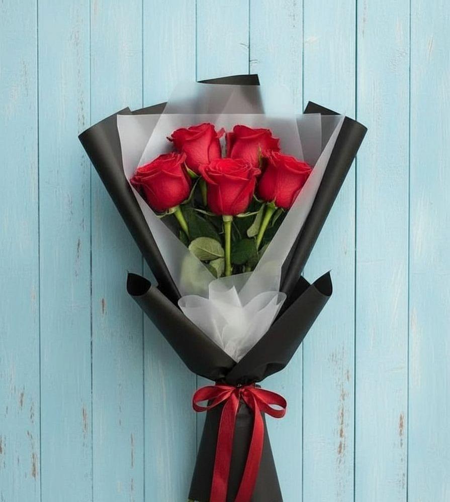 Букет цветов из: Розы в Новолабинской