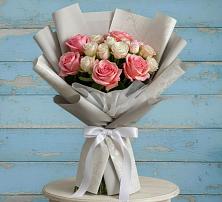Букет цветов из:  Розы в Новолабинской
